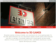 Tablet Screenshot of 3dgamesfarmington.com